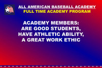 Copyright All American Baseball Academy 2009 All rights reserved.