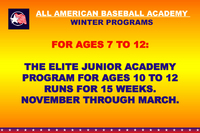 Copyright All American Baseball Academy 2009 All rights reserved.