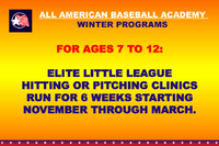 Copyright All American Baseball Academy 2009 All rights reserved.