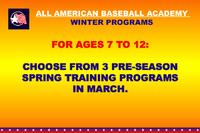 Copyright All American Baseball Academy 2009 All rights reserved.