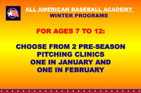 Copyright All American Baseball Academy 2009 All rights reserved.